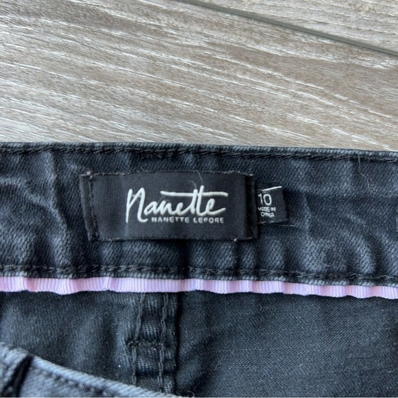 Nanette  Lepore Studded Hamilton Skinny Jeans - Picture 8 of 13